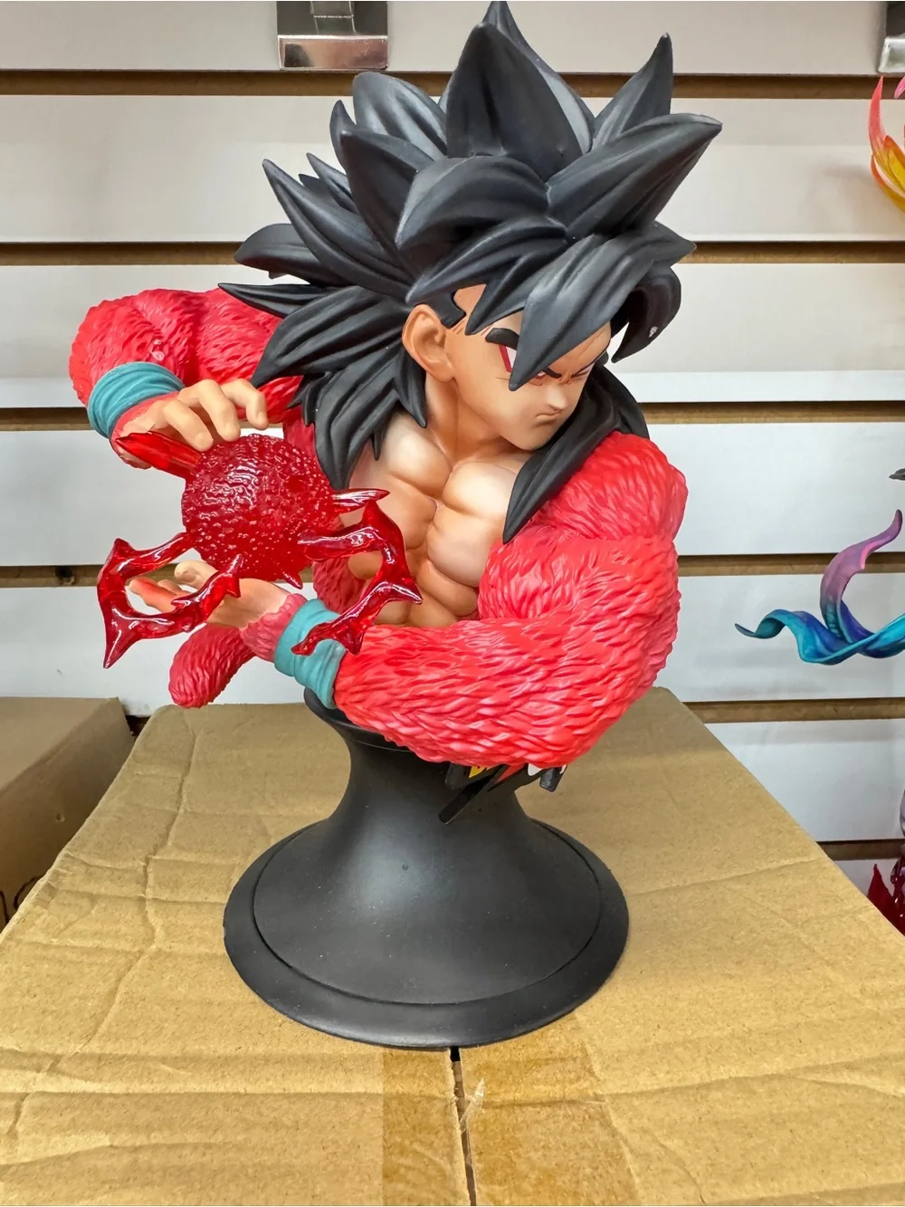 Dragon ball got super Saiyan Goku and Vegeta figure statue